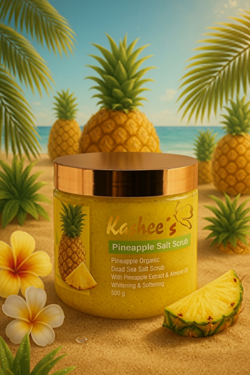 Pineapple Salt Scrub
